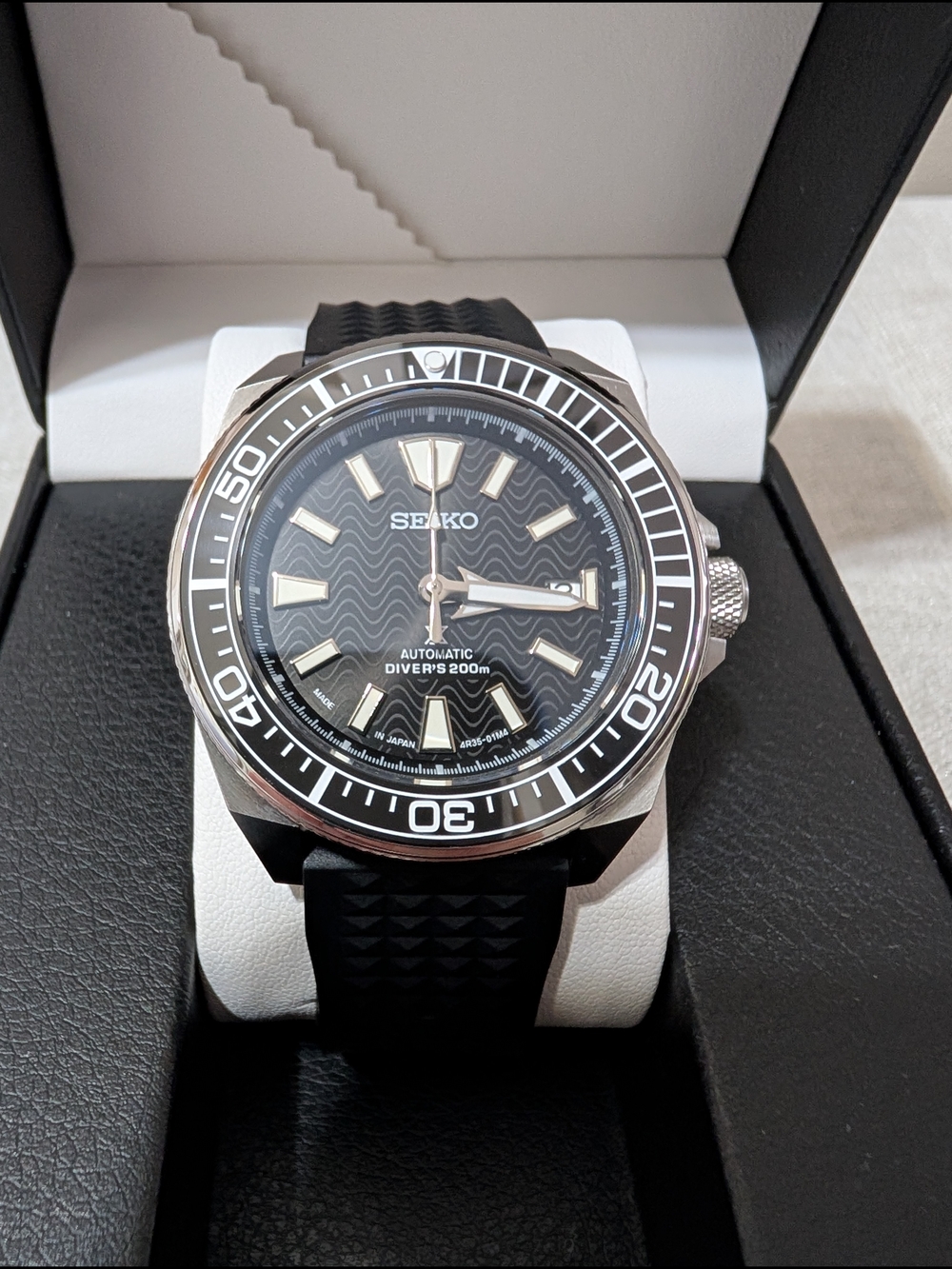 Custom Built Seiko Samurai NH35 Automatic Watch